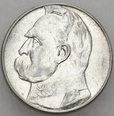 II RP. 10 złotych 1936 Piłsudski – SREBRO