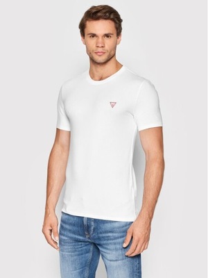 T-shirt z małym logo Guess M