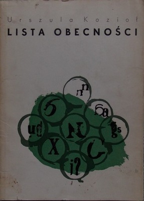 Urszula Kozioł LISTA OBECNOŚCI