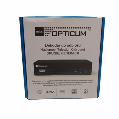 DEKODER DVBT 2 OPTICUM