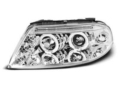 ФОНАРІ VW PASSAT 3BG B5 РЕСТАЙЛ 00-05 RINGI CHROME LED (СВІТЛОДІОД)