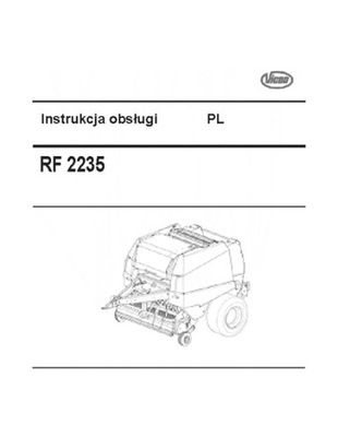 VICON RF 2235 - MANUAL MANTENIMIENTO PL (2007)  