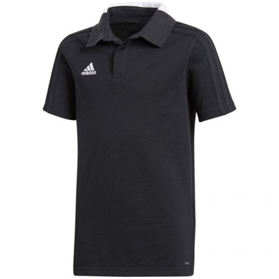 Adidas Koszulka adidas Condivo 18 Cotton Polo JR CF4373 czarna 140cm