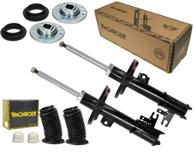 Monroe 2x амортизаторы подушки безопасности защита i отбойники opel vectra c 2004- signum фото №1