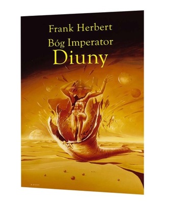 BÓG IMPERATOR DIUNY - HERBERT FRANK- KRONIKI DIUNY TOM 4 op. twarda