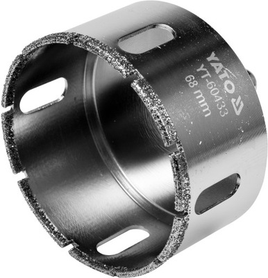 YATO twist VŔTAČKA PRE PORCELÁNOVÉ dlaždice, KERAMICKÉ DIAMOND 68mm