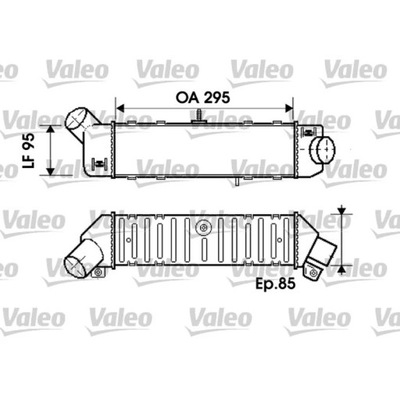 RADUADOR AIRE DE CARGA VALEO 817767  