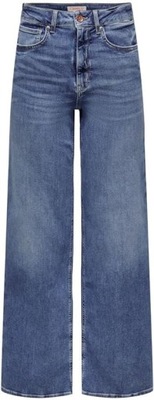 Damskie jeansy z wysokim stanem Only 15282980 L/30 T8D99