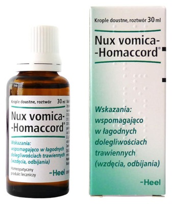 Heel, Nux Vomica Homaccord, krople doustne, 30ml