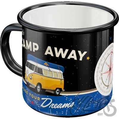 CUP VW BULLI-LETS CAMP AWAY 43232  