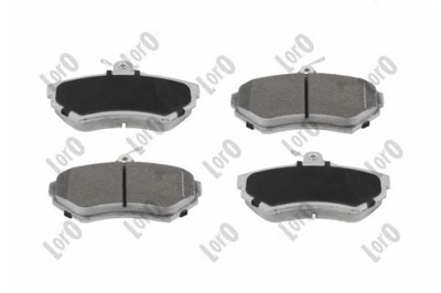 ABAKUS 231-01-101 КОЛОДКИ ГАЛЬМІВНІ ПЕРЕД SEAT CORDOBA IBIZA