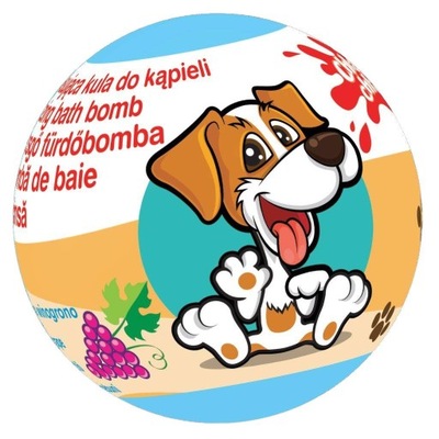 Chlapu Chlap Musująca kula do kąpieli 1x50g