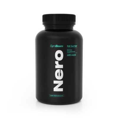 SPALACZ TŁUSZCZU NERO FAT BURNER L-KARNITYNA KOFEINA - GymBeam 120 kaps