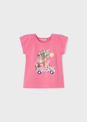 MAYORAL koszulka bluzka dziewczęca t shirt roz.128