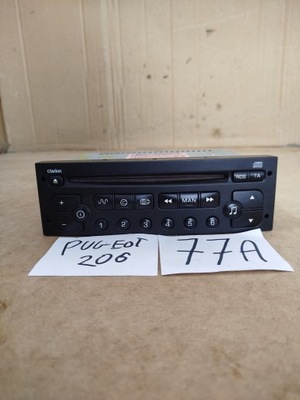 Peugeot 206 clarion rd3 pu-2471ag радиопроигрыватель cd фото №1