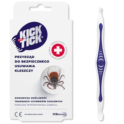 Przyrząd do usuwania kleszczy Kick the Tick