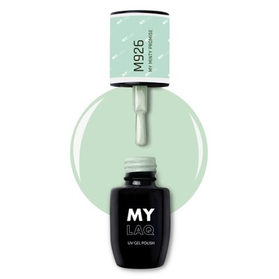 MYLAQ Zielony Lakier Hybrydowy My Minty Promise 5 ml