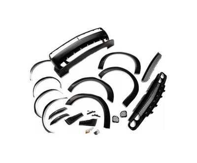 Бампер перед комплект dodge challenger demon 2015- фото №1