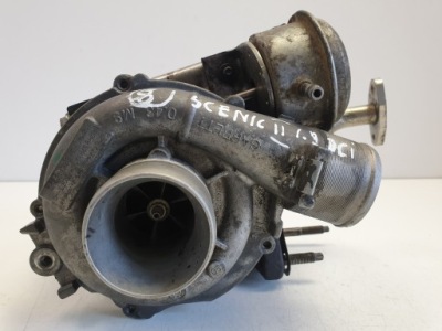 Renault scenic ii 1.9 dci турбонагнітач turbo фото №1
