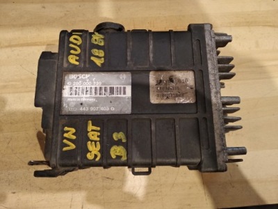 Бортовий комп'ютер блок керування audi vw 0280000739,443907403g фото №1