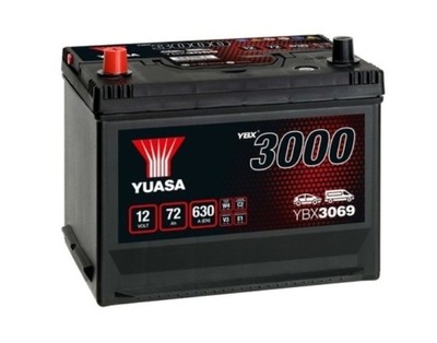 АККУМУЛЯТОР YUASA 12V 72AH/630A SMF L+