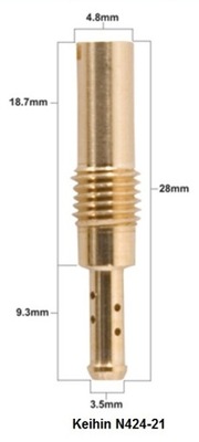 PROX BOQUILLA WOLNYCH REVOLUCIONES KEIHIN TIPO N424-21 DIÁMETRO #58 ( 1 SZT. )  