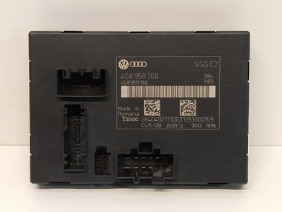 Модуль сидіння audi a6 c7 4g8959760 фото №1