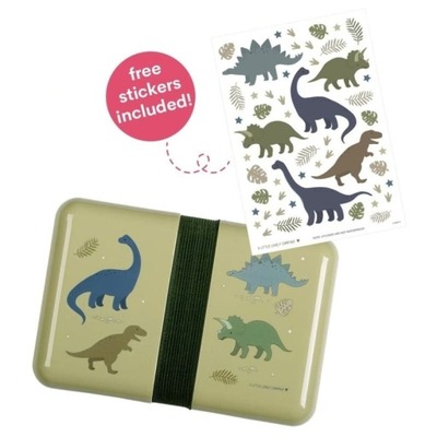 Little Lovely Company lunchbox DINOZAURY SBDIGR32