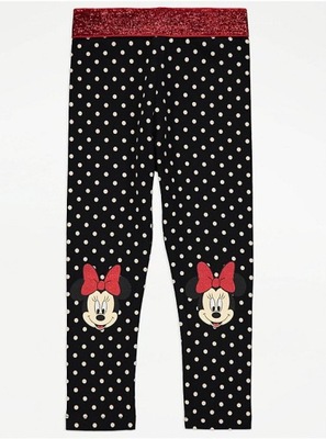 GEORGE_104-110_ bawełniane legginsy_nowe_ Minnie