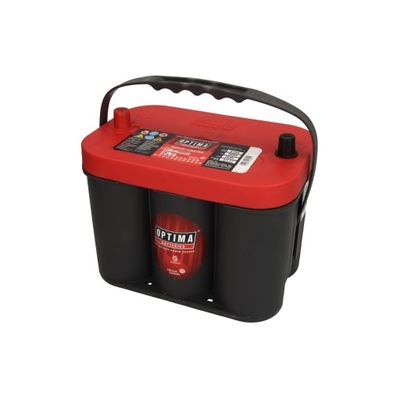 BATTERY OPTIMA 50AH/815A AGM ORBITAL; RED L+  