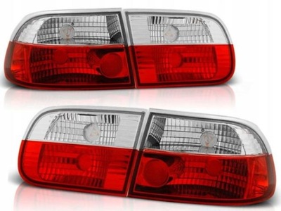 LAMPS T. HONDA CIVIC 3 T/D/P 91-95 RED WHITE  