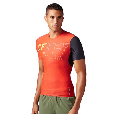 Koszulka termo Reebok CF kompresyjna do biegania