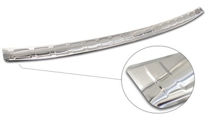 Накладка защита молдинг бампера hyundai tucson 20- фото №1