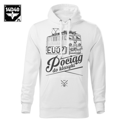 BLUZA Z POCIĄGIEM EU07 EP07 EP08 PKP