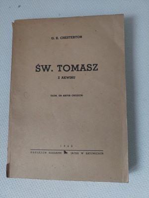 G.K.Chesterton - Św. Tomasz z Akwinu