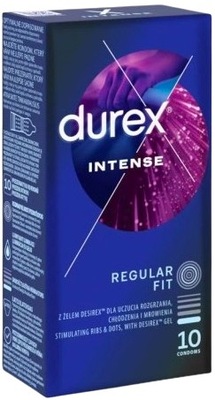 DUREX INTENSE Orgasmic - ORGAZM DLA KOBIET 10 szt.