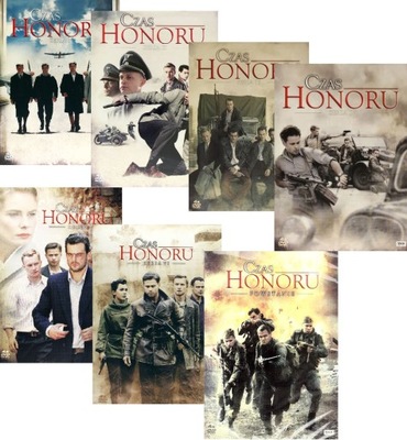 CZAS HONORU SEZON 1-7 KOMPLET [28DVD]