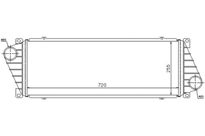 INTERCOOLER MERCEDES SPRINTER 2-T (901 902) SPRINT