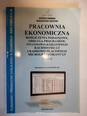 Pracownia ekonomiczna - Padurek - część 2 2016
