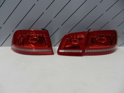 VW PHAETON 3D0 LIFT 10-16 ŽIBINTAS LED GAL. KAIRĖ DEŠINIOJI PUSĖ PLUS DEŠINIOJI DANGTIS 