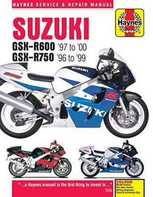 SUZUKI GSX-R600+750 96 TO 2000 (KSIĄŻKA) 