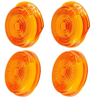 Szkła, klosze kierunków Simson MZ ETZ okrągłe pomarańczowe jak ORG