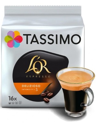 Kapsułki Tassimo L'OR Espresso Delizioso 16 szt.
