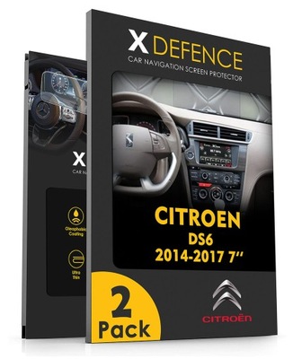 2szt super стекло do citroen ds6 2014-2017 7' фото №1