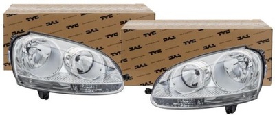 TYC REJILLAS FAROS PARTE DELANTERA JUEGO VW GOLF V JETTA  