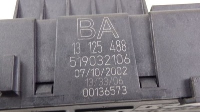 Vectra c коробка предохранителей bsi 13125488 ba фото №1