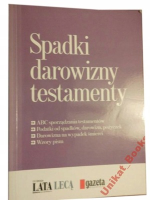 SPADKI DAROWIZNY TESTAMENTY PIOTR SKWIROWSKI 2011*