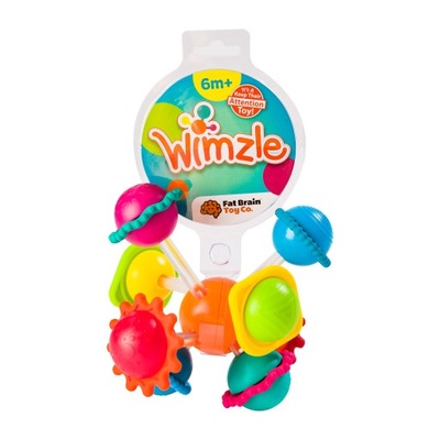 Grzechotka Wimzle - Sensoryczna Przygoda Fat Brain Toy