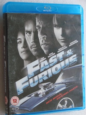 Fast & Furious Szybko i wściekle Blu-Ray UK