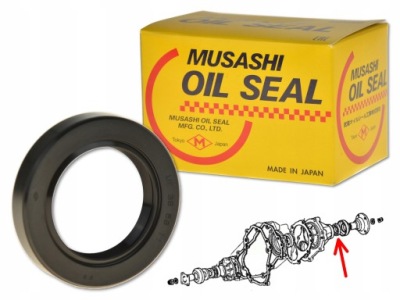 Сальник редуктор na задний wał 38x58x11 t1125 фото №1